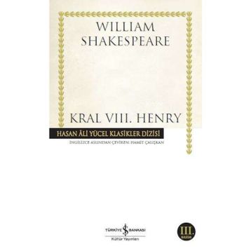 KRAL 8. HENRY (CILTLI) - WILLIAM SHAKESPEARE