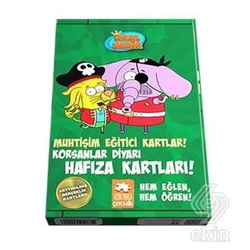 Kral Şakir Muhtişim Eğitici Kartlar Korsanlar Diyarı Hafıza Kartları - Kolektif