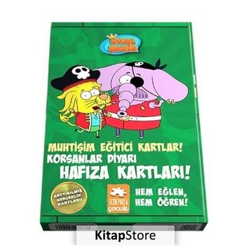 Kral Şakir Muhtişim Eğitici Kartlar Korsanlar Diyarı Hafıza Kartları - Kolektif
