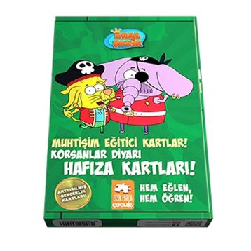 Kral Şakir Muhtişim Eğitici Kartlar Korsanlar Diyarı Hafıza Kartları - Kolektif