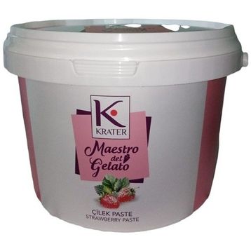 Krater 3 kg Çilek Paste