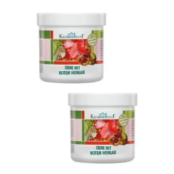 Krauterhof 2x250 ml Kırmızı Asma Yaprağı Kremi
