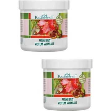 Krauterhof 2x250 ml Kırmızı Asma Yaprağı Kremi