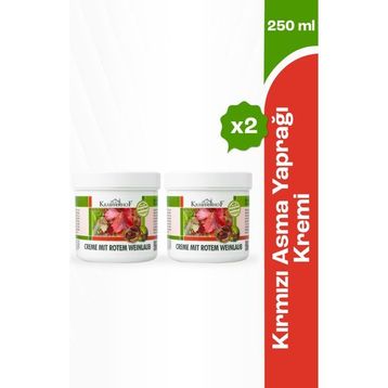 Krauterhof 2x250 ml Kırmızı Asma Yaprağı Kremi