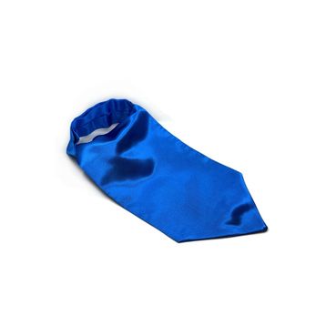 Kravatkolik K575 Mavi Düz Ascot Fular