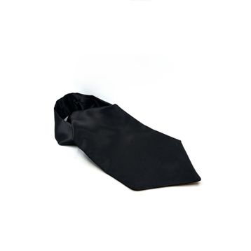 Kravatkolik K578 Siyah Düz Ascot Fular