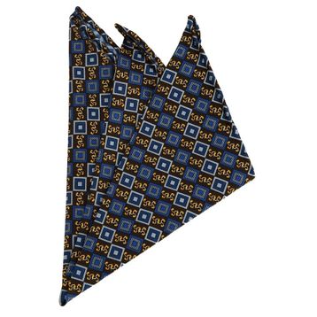 Kravatkolik SPS222 Çok Renkli Motif Baskılı İpek Mendil