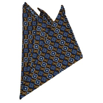 Kravatkolik SPS222 Çok Renkli Motif Baskılı İpek Mendil
