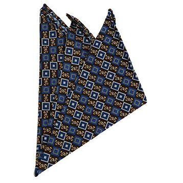 Kravatkolik SPS222 Çok Renkli Motif Baskılı İpek Mendil