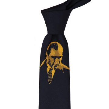Kravatkolik TR68 Lacivert Atatürk Kravatı