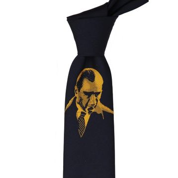 Kravatkolik TR68 Lacivert Atatürk Kravatı