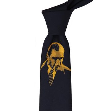 Kravatkolik TR68 Lacivert Atatürk Kravatı