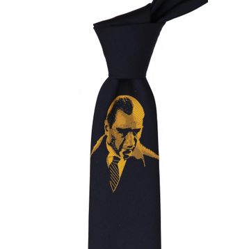 Kravatkolik TR68 Lacivert Atatürk Kravatı