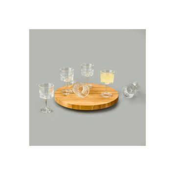 KRD Home 90 ml Şeffaf 6'lı Kahve Yanı Su Bardağı