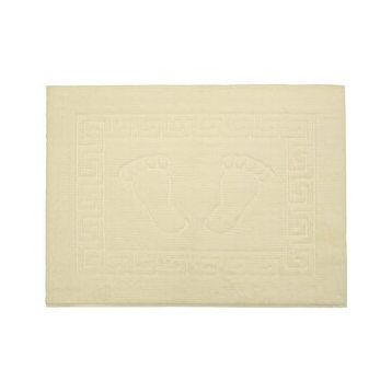 Krem 45x65 cm Ayak İzli Paspas