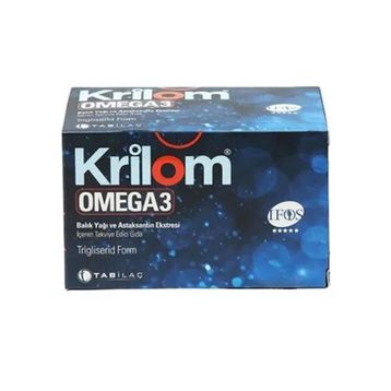Krilom Omega 3 30 Kapsül Balık Yağı