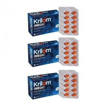 Krilom Omega-3 3x50 Kapsül Balık Yağı