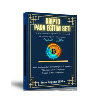 Kripto Para Eğitim Seti 2 Spiralli Kitap Enine Boyuna Eğitim