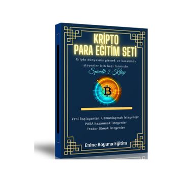 Kripto Para Eğitim Seti 2 Spiralli Kitap Enine Boyuna Eğitim