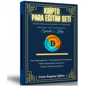Kripto Para Eğitim Seti 2 Spiralli Kitap Enine Boyuna Eğitim