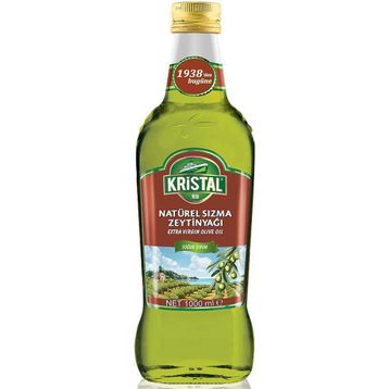 Kristal 1 lt Dolgun Sızma Zeytinyağı