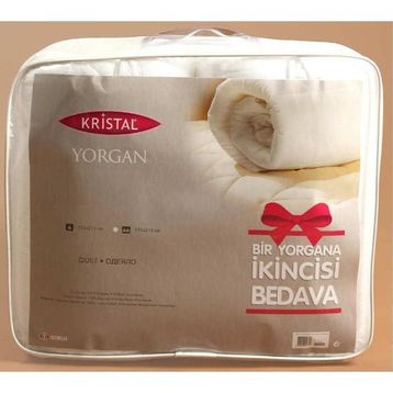 Kristal Çift Kişilik 2'li Microfiber Yorgan