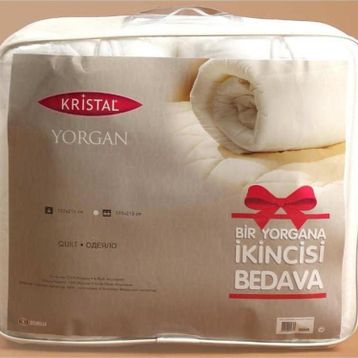 Kristal Çift Kişilik 2'li Microfiber Yorgan