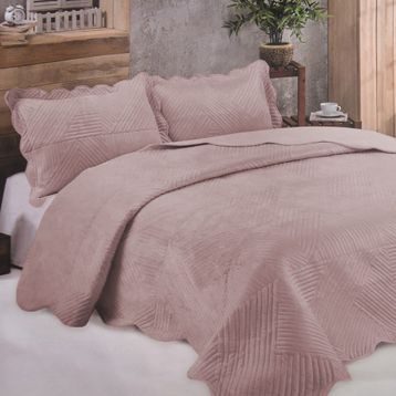 Kristal Microplush Tek Kişilik Yatak Örtüsü
