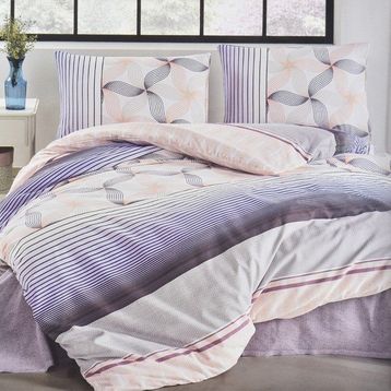 Kristal Nima Mavi Terry Cotton Tek Kişilik Nevresim Takımı