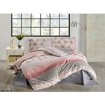 Kristal Nima Mürdüm Terry Cotton Çift Kişilik Nevresim Takımı