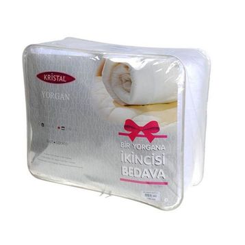 Kristal Tek Kişilik Microfiber Yorgan Seti