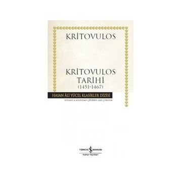 Kritovulos Tarihi 1451-1467 - Kritovulos