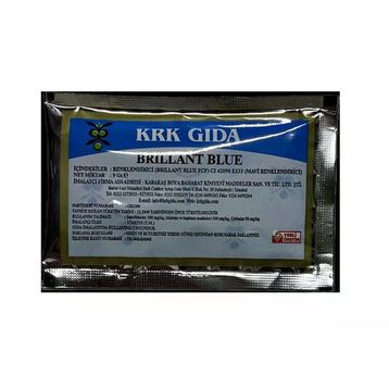 Krk Gıda 9 gr Indigo Carmine Koyu Mavi Gıda Boyası