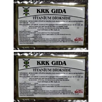 Krk Gıda 9 gr Toz Beyaz Renklendirici Gıda Boyası