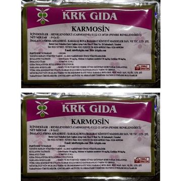 Krk Gıda 9 gr Toz Pembe Renklendirici Gıda Boyası