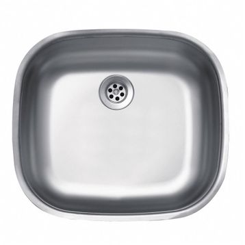 Kromevye EC 102 D Tezgahaltı Kare Eviye