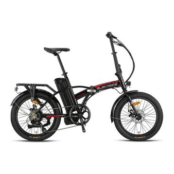 Kron Elektrone Pasific 20 Jant E-Bike Md 7 Vites Siyah Kırmızı Füme Elektrikli Katlanır Bisiklet