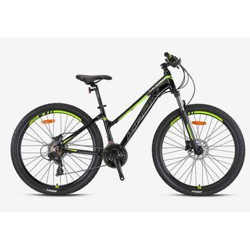 Kron XC 100 27.5 Jant 21 Vites V Fren Kelebek Vites Shimano Sistem Lady Siyah Gri Neon Sarı Dağ Bisikleti