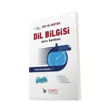 Kronometre Dil Bilgisi Soru Bankası Limit Yayınları