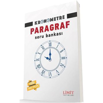 Kronometre Paragraf Soru Bankası Kolektif Limit Yayınları