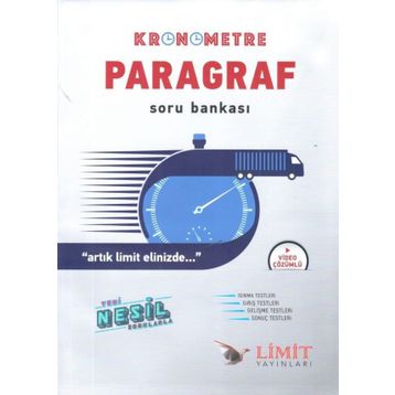 Kronometre Paragraf Soru Bankası Kolektif Limit Yayınları
