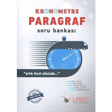 Kronometre Paragraf Soru Bankası Kolektif Limit Yayınları