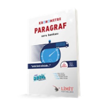 Kronometre Paragraf Soru Bankası / Limit Yayınları