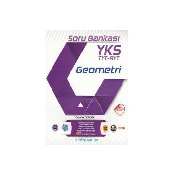 Kronometre Yayınları TYT AYT Geometri Soru Bankası