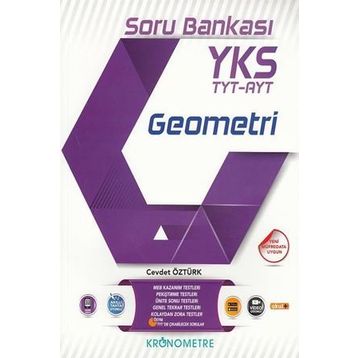 Kronometre Yayınları TYT AYT Geometri Soru Bankası