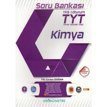 Kronometre Yayınları TYT Kimya Soru Bankası