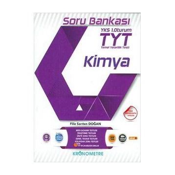 Kronometre Yayınları TYT Kimya Soru Bankası