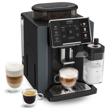 Krups Sensation Milk M90 Siyah Tam Otomatik Espresso Kahve Makinesi