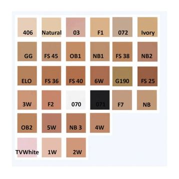 Kryolan Vitacolor Ivory Fondöten