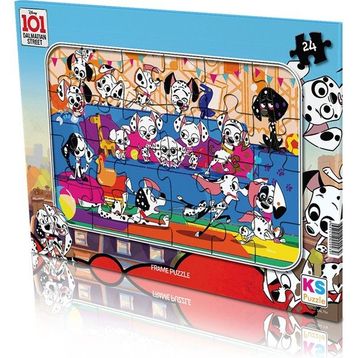 KS 101 Dalmation 24 Parça Frame Puzzle